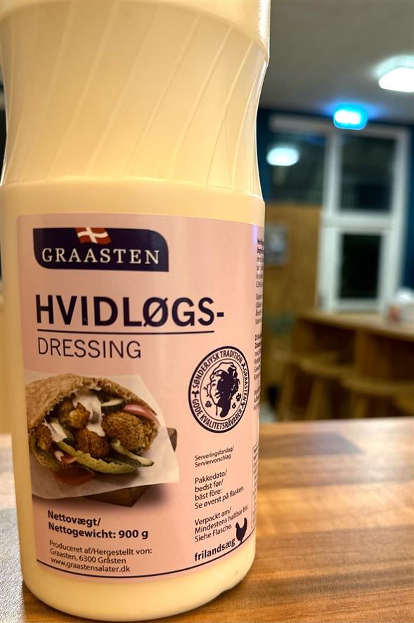 Hvítleyksdressingur